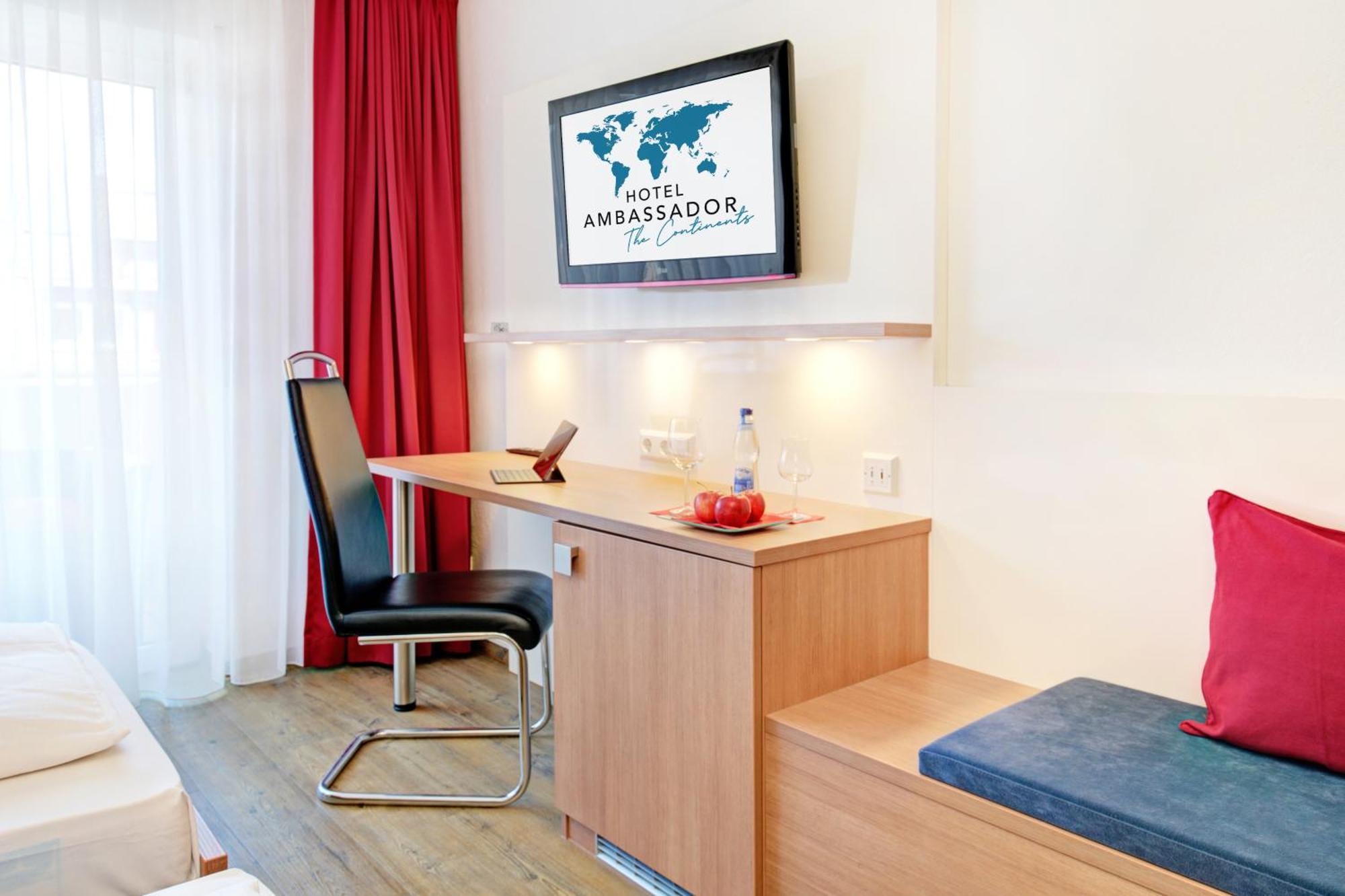 Ambassador Thecontinents Hotel Karlsruhe Luaran gambar