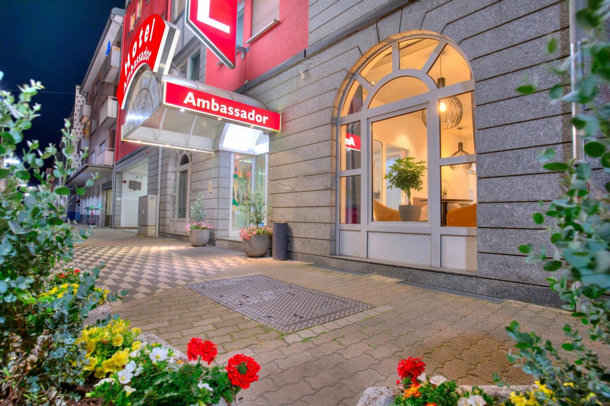 Ambassador Thecontinents Hotel Karlsruhe Luaran gambar