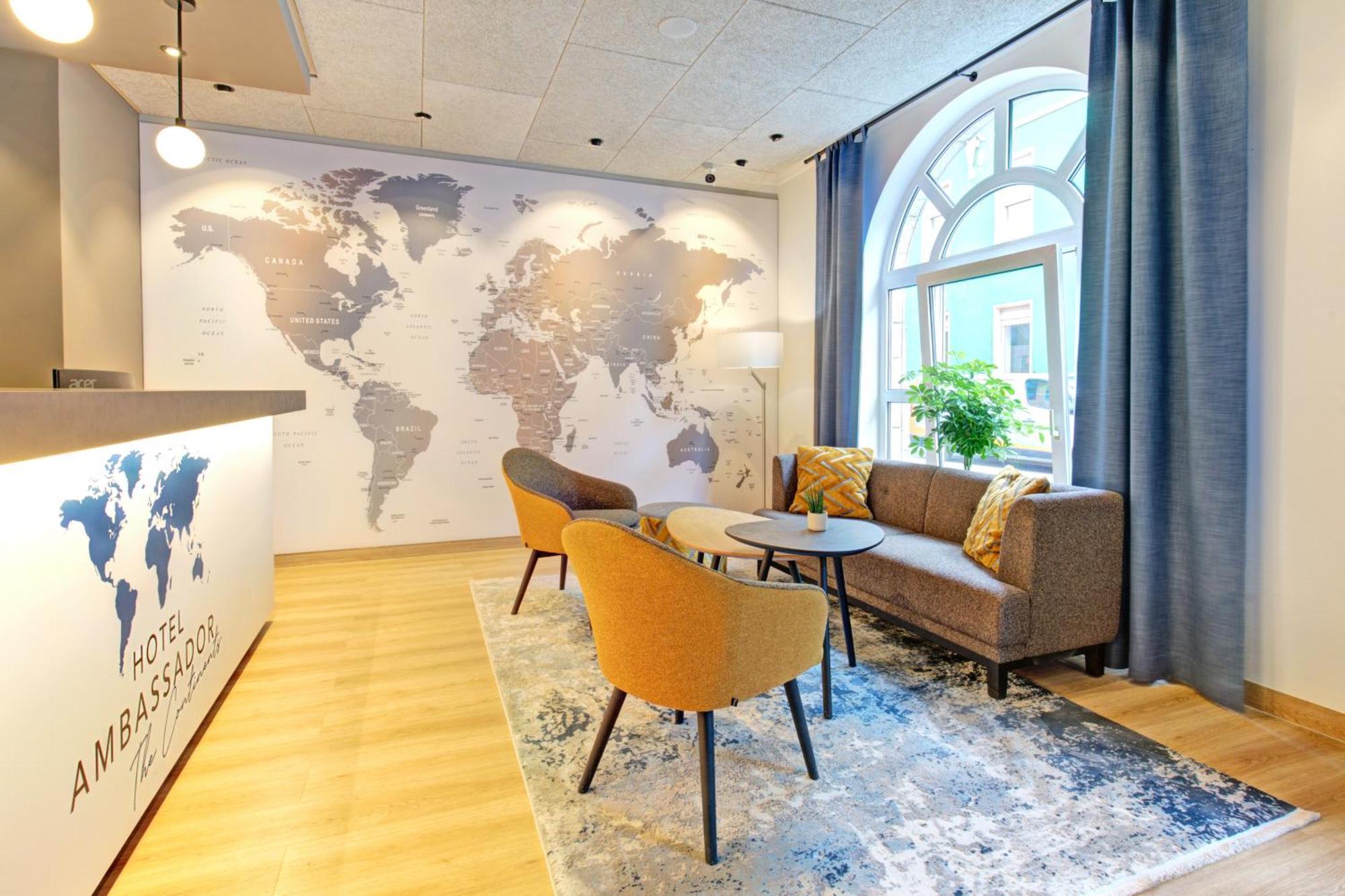 Ambassador Thecontinents Hotel Karlsruhe Luaran gambar