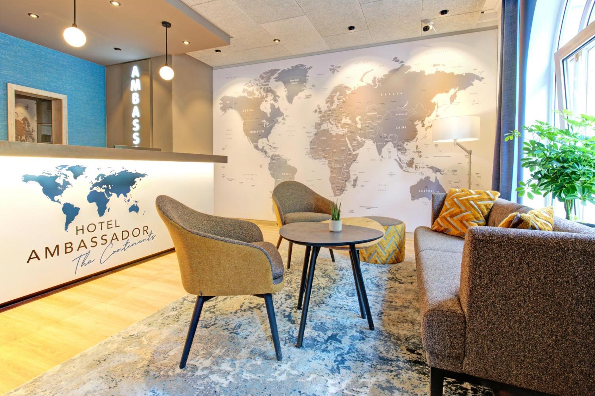 Ambassador Thecontinents Hotel Karlsruhe Luaran gambar